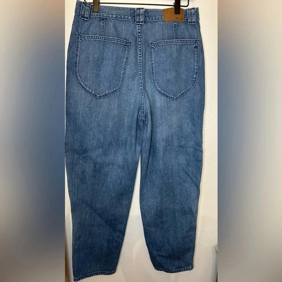 Madewell high rise tapered jeans in ventnor wash - Picture 4 of 7